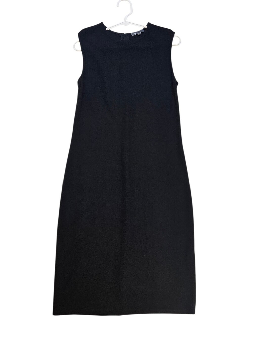 Vince Black Professional Midi Straight Dress Medium